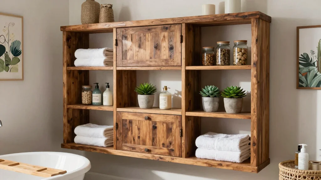 17 Bathroom Built-In Shelves for a Custom Look