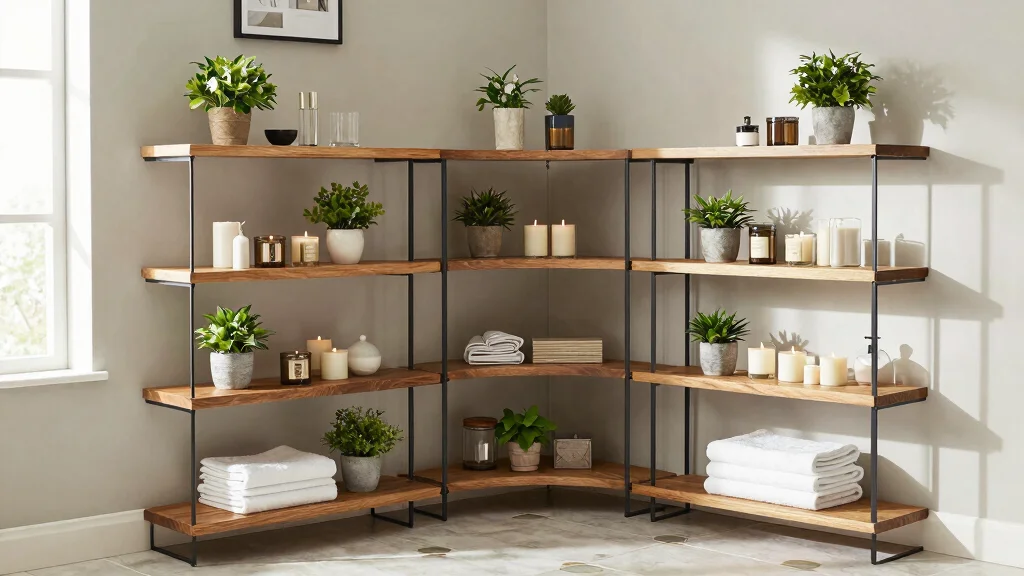 17 Bathroom Corner Shelves Ideas to Use Every Inch