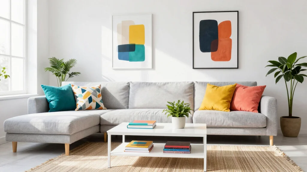 17 Colorful Minimalist Living Room Ideas That Still Feel Clean