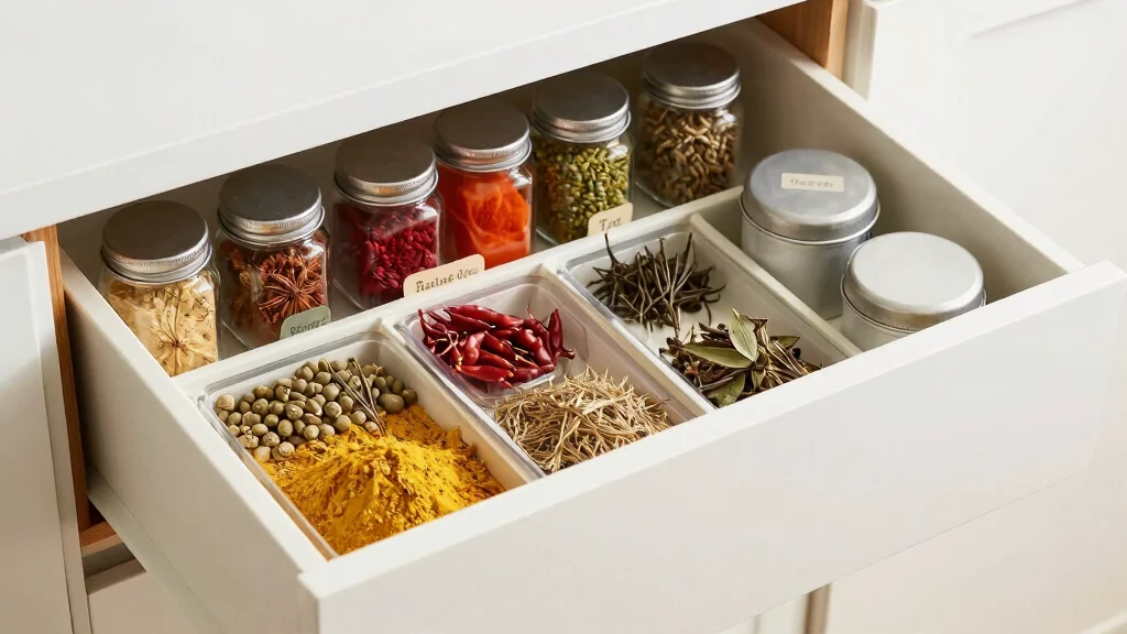 17 Spice Drawer Organization Ideas to Save Space