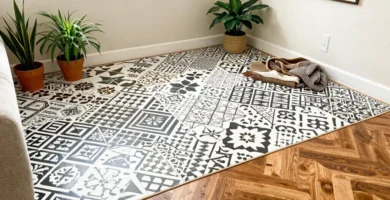 17 Stenciled Floor Ideas for a Budget-Friendly Makeover