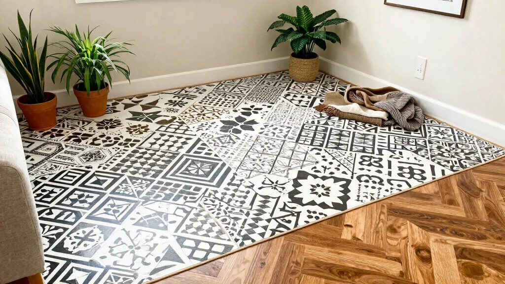 17 Stenciled Floor Ideas for a Budget-Friendly Makeover