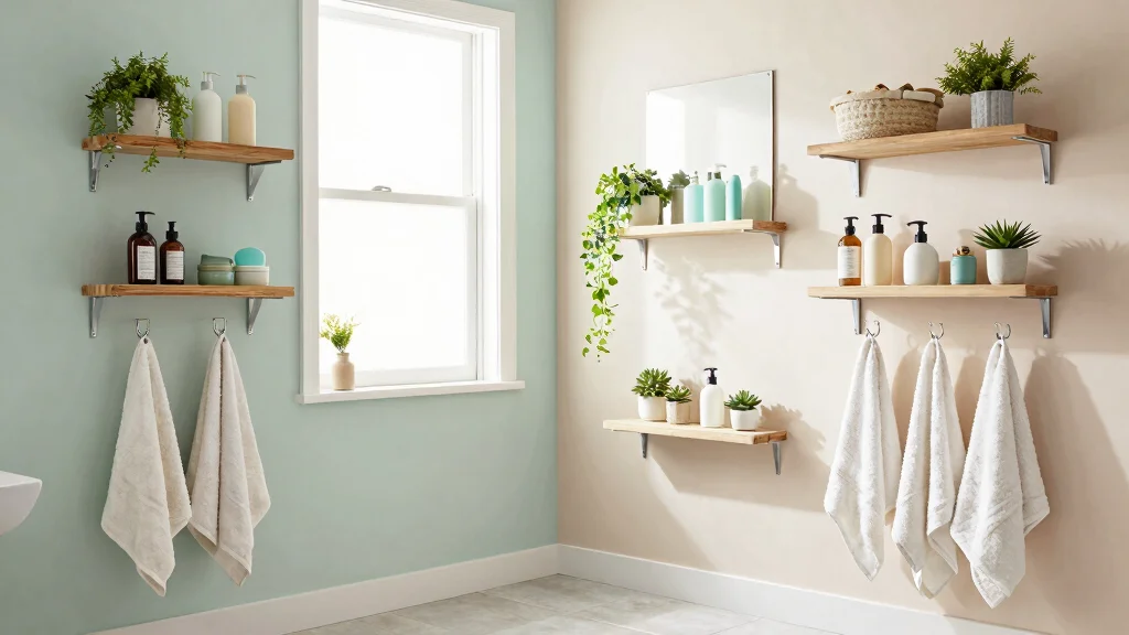 18 Bathroom Wall Shelves to Free Up Floor Space