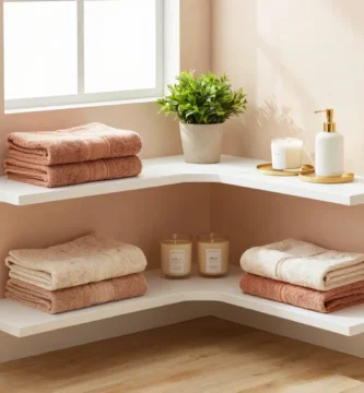 18 Corner Shelves Bathroom Ideas for Tight Areas