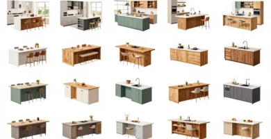 18 Kitchen Layout Ideas with Island Floor Plans