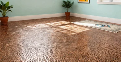 18 Penny Floor Ideas That Make a Bold Statement