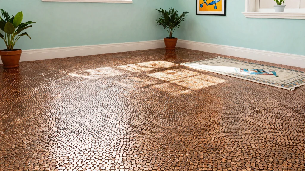 18 Penny Floor Ideas That Make a Bold Statement