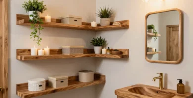 19 Bathroom Shelves Decor Ideas for a Stylish Look