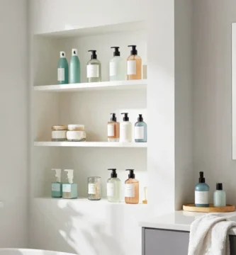 19 Built In Bathroom Shelves for Seamless Storage
