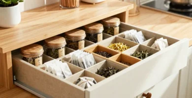 19 Tea Drawer Organization Ideas for Cozy Kitchens