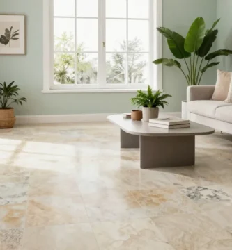 19 Tile Floor Living Room Ideas for Modern Homes