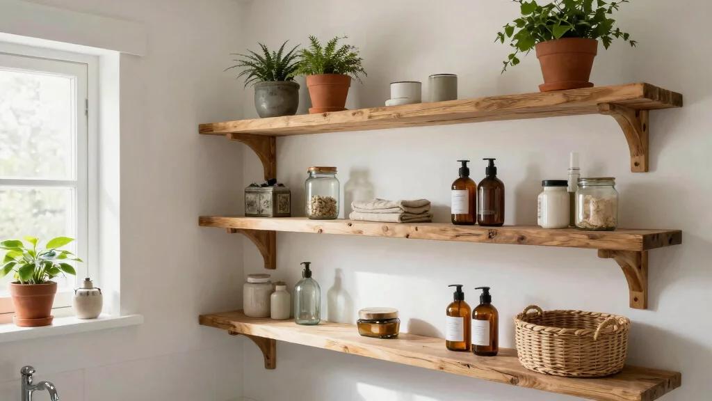 20 Bathroom Shelves Decor Ideas That Feel Curated