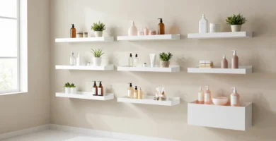 20 Floating Shelves in Bathroom for Modern Homes