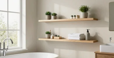 20 Shelves Bathroom Ideas That Balance Style and Function
