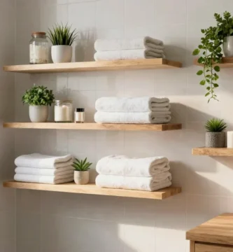 20 Shelves Bathroom Ideas That Balance Style and Function