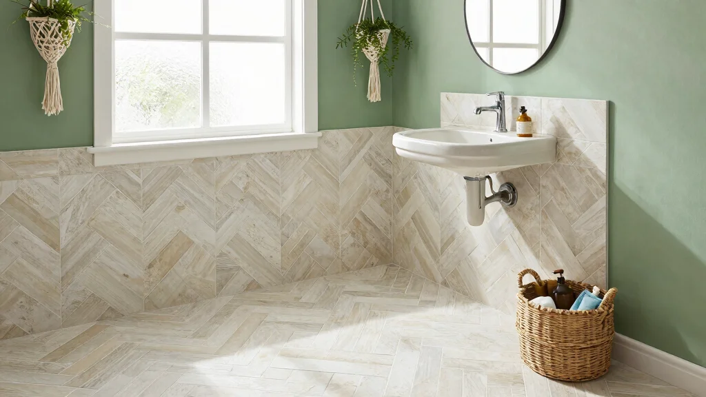 20 Small Bathroom Floor Tile Ideas That Save Space