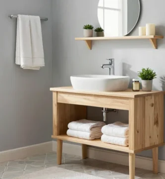 20 Small Bathroom Shelves Ideas That Save Space