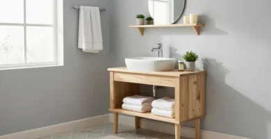 20 Small Bathroom Shelves Ideas That Save Space