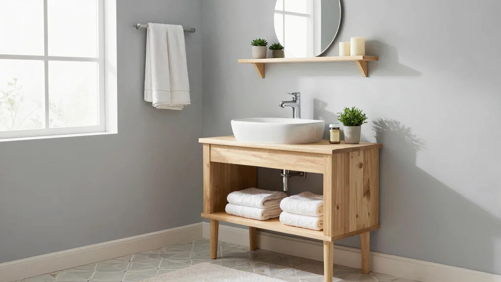 20 Small Bathroom Shelves Ideas That Save Space