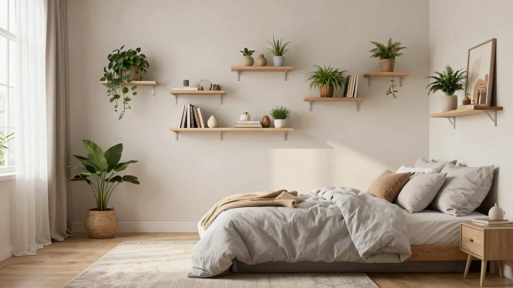 Bedroom Wall Shelves: 11 Ideas That Add Storage, Style, And Display Space