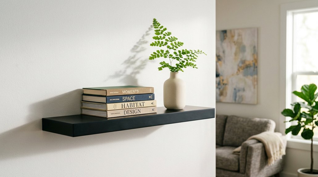 five ways to install shelves without drilling
