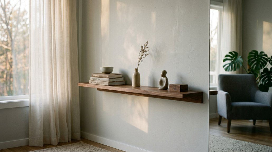 floating shelves styling ten arrangements