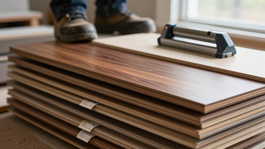 laminate quality drives price tiers