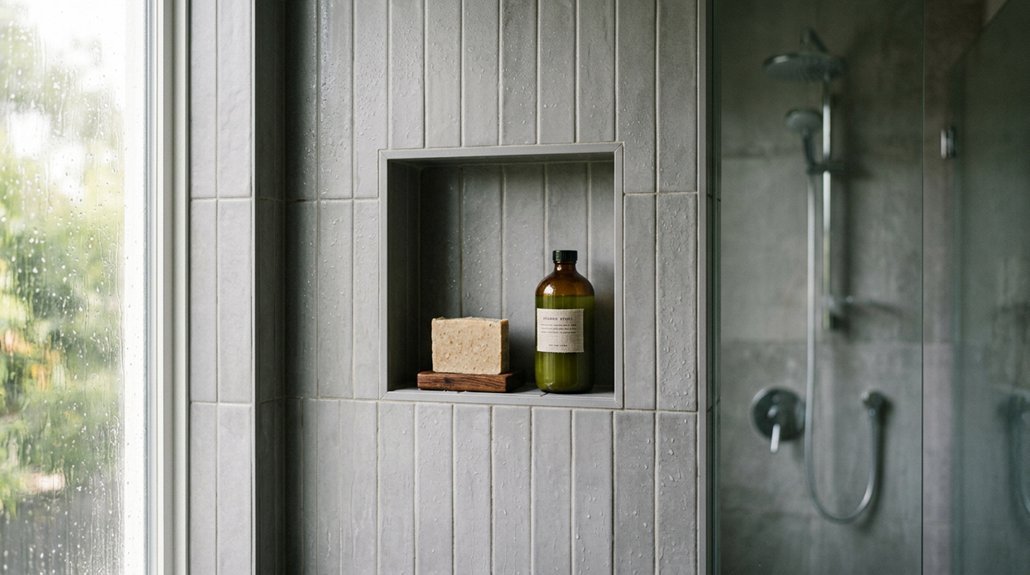 optimal shower niche height guidance