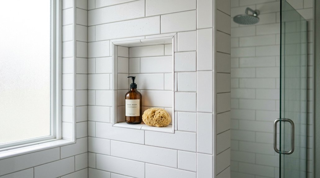 shower niche meaning and purpose