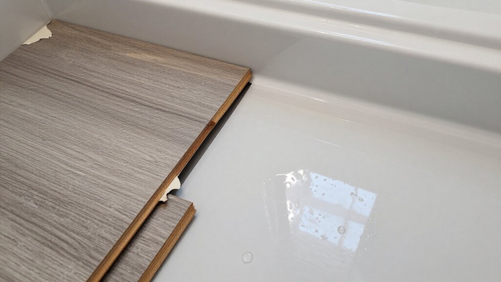 vinyl beats laminate moisture protection